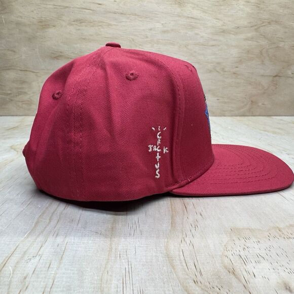 NEW Kentucky Wildcats Travis Scott Cactus Jack x Mitchell Ness Snapback - Picture 5 of 9